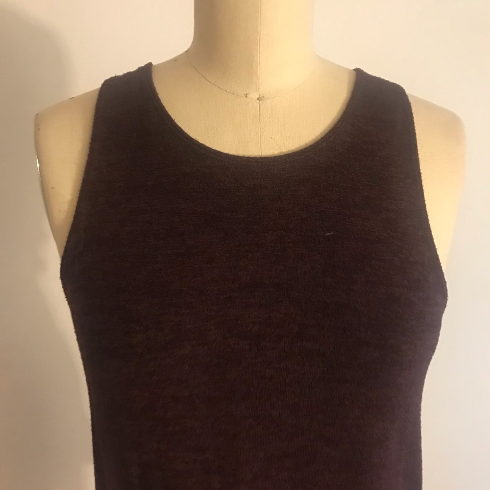 Wilfred Free burgundy tank